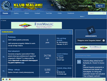 Tablet Screenshot of forum.klub-malawi.pl